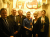 Occupational therapy receive their award